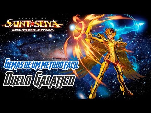 Duelos galácticos e gemas de fácil acesso - Saint Seiya Awakening