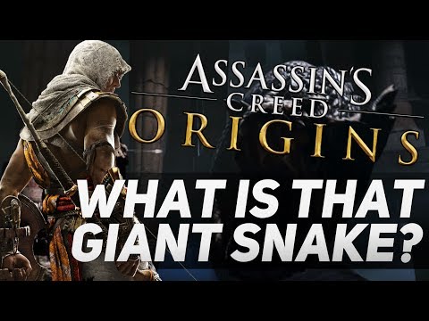 Assassin's Creed Origins - What is The Giant Snake?