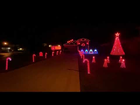 DiMartino Family Christmas XATW xLights Around The World 2021  You Make Me Feel Like Christmas