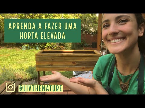Aprenda a fazer uma horta elevada