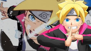 【4K・FHD】Boruto Uzumaki VS Naruto（7th Hokage）、Sasuke（Boruto）