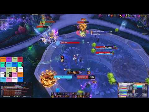 Rude vs Mythic High Botanist Tel'arn - Fire Mage PoV