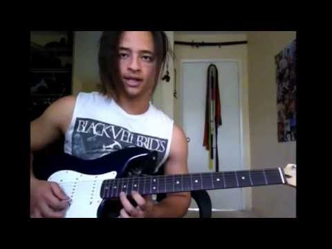 How to play Critical Acclaim intro chorus-Avenged Sevenfold