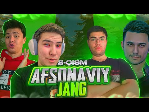 AFSONAVIY  JANGI 2-QISM BU SAFAR HAM @ABBOZZA BILAN @theDonni @BEKXAN AKAGA QARSHI BO'LDIK