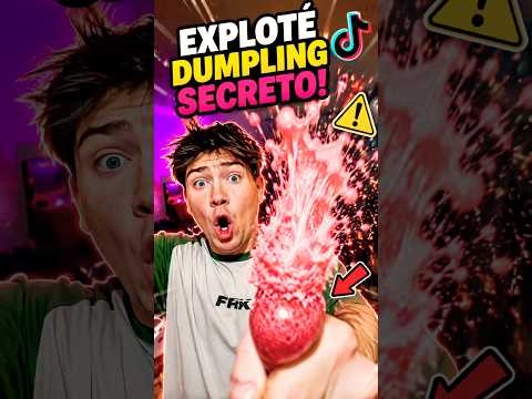LOS DUMPLING SQUISHY EXPLOTAN CON ESMALTE? #tiktok #viral #comedia #challenge
