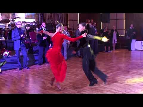 Stifutin Igor & Kalashnikova Polina Cha-Cha 1/2 Crystal Ball 2018 Junior II