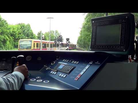 Führerstandsmitfahrt S-Bahn Berlin ( S75 ) Ostkreuz - Wartenberg