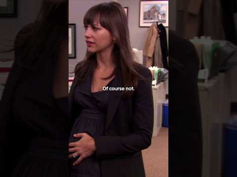 Is that Jim's? 🤰 | #TheOffice #Pregnant #Baby