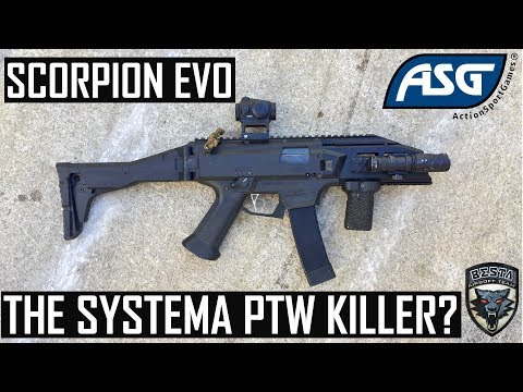 ASG Scorpion EVO [ The Systema PTW Killer?? ] [ Airsoft Review ]