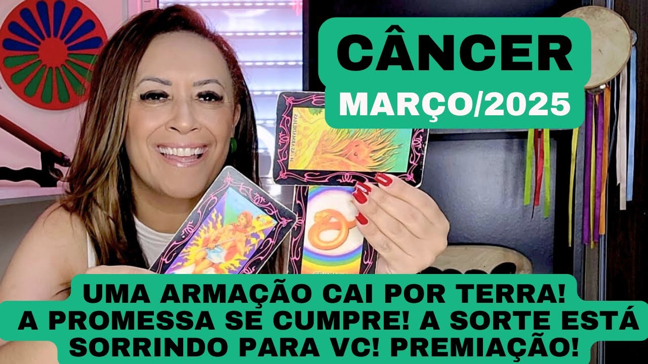 CÂNCER ♋️ Uma Armação Cai Por Terra!•A Promessa se Cumpre! A Sorte Está Sorrindo Para Vc•Premiação!