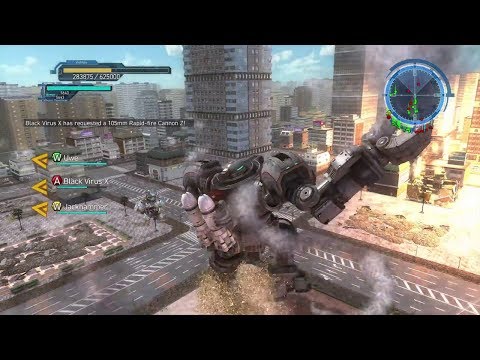 EDF Earth Defense Force 5 DLC 1 Online M 10 Engage Aliens 2 - Air Raider Inferno