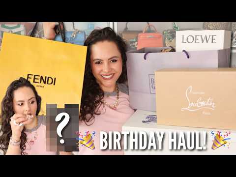 *3 SHOES, A BAG AND COUTURE?!* 2026 Luxury Birthday Haul! ft. Dries, Louboutin etc.