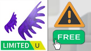 How to get FREE Roblox UGC LIMITEDS ITEMS NOW!