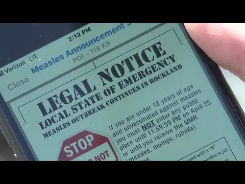 NY Rockland County Measles Outbreak Emergency — Latest