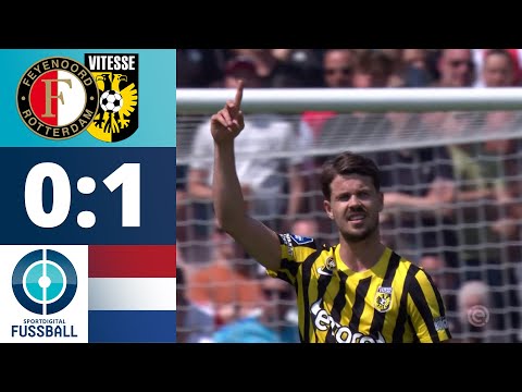 Van Ginkel trifft: Vitesse schlägt den Meister | Feyenoord Rotterdam - Vitesse Arnheim