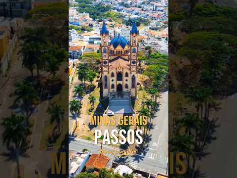 Passos MG🇧🇷#capelapassos #capela #catedral #passos #passosmg #dji #drone #dronevideo #shortsviral