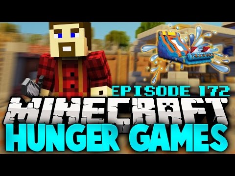 Minecraft Hunger Games: "WATER SLIDES!" - Ep 172