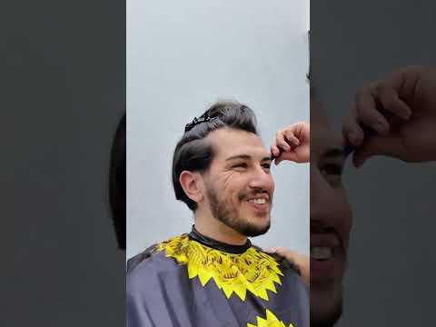 Saçlarımı kestim