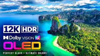 12K HDR 60FPS | The Best Travel Destinations | PLANET EARTH OLED TV | Dolby Atmos • IMAX Enhanced