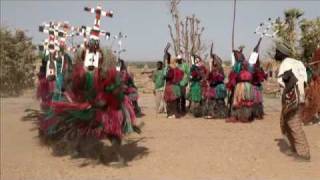 preview picture of video 'Mali 2009 - Dogon mask dance'