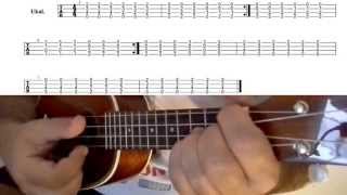 Creed Owlle (ukulele cover) how to play with tabs