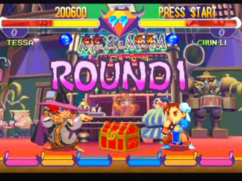 Pocket Fighter Game Sample - Playstation