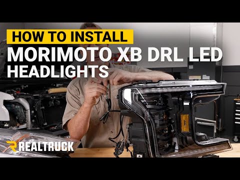 How to Install Morimoto XB Black DRL LED Headlights on a 2018 Ford F-150