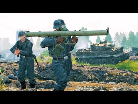 Wehrmacht vs US Forces - La Perelle Village - Invasion of Normandy | Enlisted Gameplay