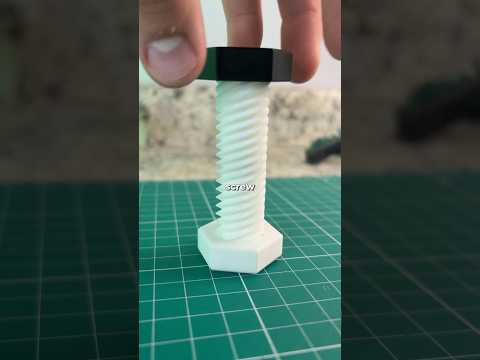 3D-Printed Hexagon Screw?