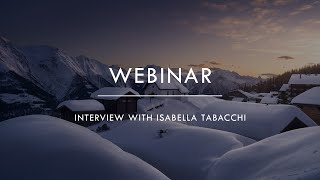 Webinar - Interview with Isabella Tabacchi video