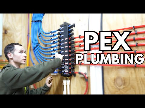 Water Supply Piping (PEX Home Run Manifold)