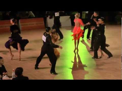 00236 Latvia Open 2012 WDSF Latin 1/16 Samba - Nikolay Chernov & Evgenia Florinskaya