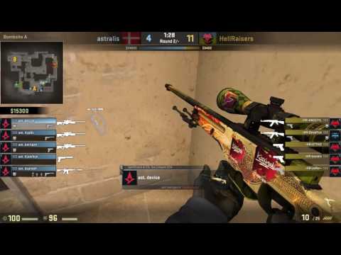 ast. device vs HellRaisers vs Astralis | mirage - ESL Pro League Season 4 - Europe
