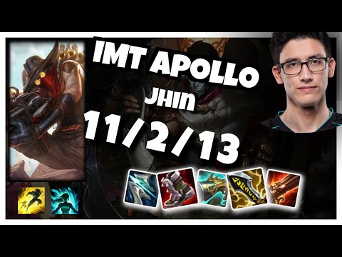 Jhin Gameplay Challenger Replay S11 - 11.2 Bot Lane (11/2/13) - NA