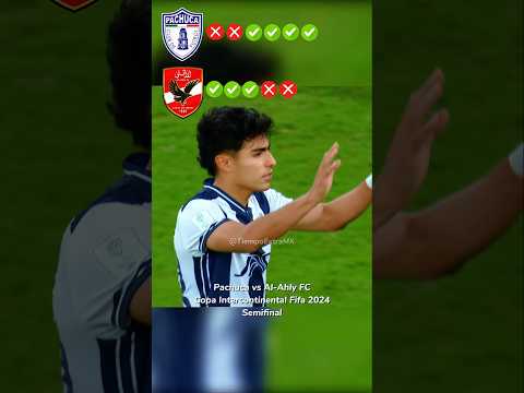 Pachuca vs Al Ahly Semifinal Penaltis Copa Intercontinental FIFA 2024 #football #futbol #goals