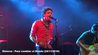 Shinova - Para Cambiar el Mundo   Fiesta presentación Sonorama Ribera 2017 (24/11/2016)