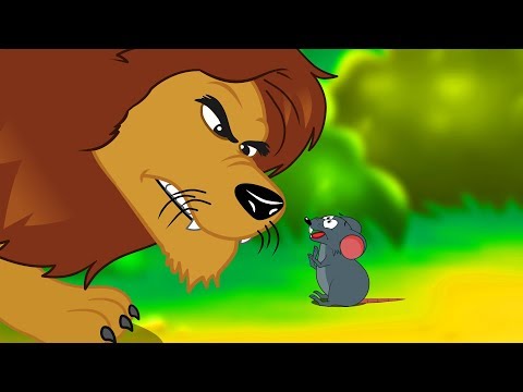 Le Lion et Le Rat | Fable de La Fontaine | dessin animé en français avec les P'tits z'Amis