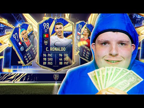 This is what i got from $100 during TOTY on FIFA 21