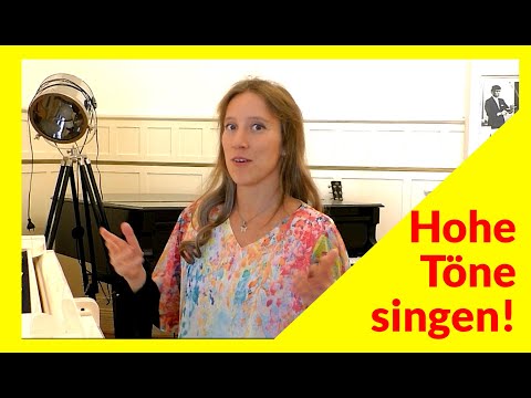 besser Hohe Töne singen Gesangsübungen