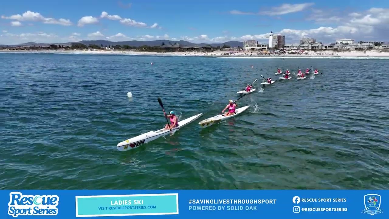 Ladies Ski Race | Lifesaving Sport | Milnerton | Cape Town | Rescue Sport Series