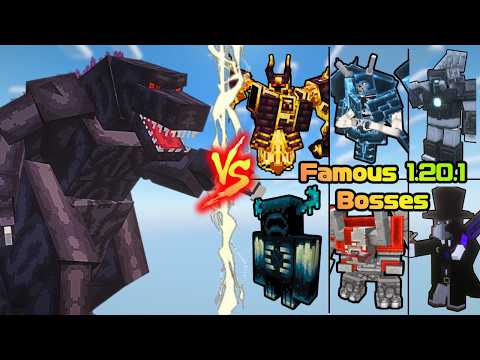 MOBZILLA vs Famous 1.20.1 Bosses