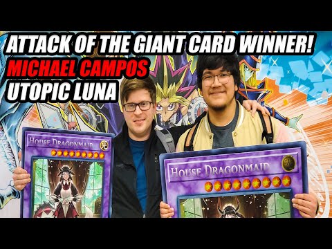 Yu-Gi-Oh! UDS Invitational Tulsa Giant Card WINNER! - Utopic LunaLight Deck Profile - Campos 2020