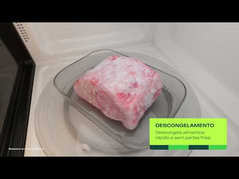 Video thumbnail of Forno Micro-ondas 23 Litros Consul CMS23A 220V