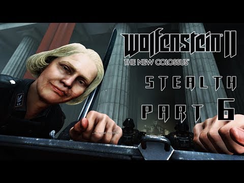 Wolfenstein 2 The New Colossus STEALTH Walkthrough Gameplay Part 6 – CAPTIVE