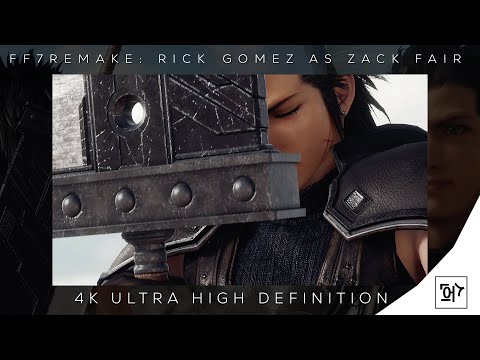 Rick Gomez (Old/Previous AC/CC VA) as Zack Fair | Final Fantasy VII: Remake [4ᵏ] ᵁᴴᴰ✔