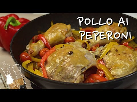 DELIZIOSO pollo ai peperoni in agrodolce: ricetta super facile