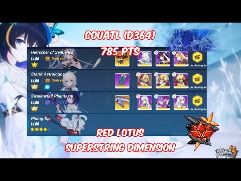 HI3 SEA - [Red Lotus Exalted] Couatl (D364) 785 Pts - HOS SA SP (BE ELF)