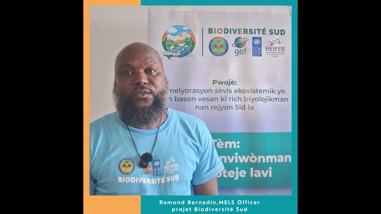 Ramond Bernadin_MELS Officer_Projet Biodiversité Sud