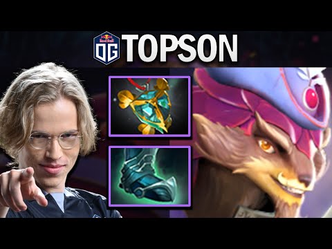 OG.TOPSON PANGOLIER - UTILITY BUILD - DOTA 2 7.26 GAMEPLAY