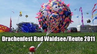 preview picture of video '2. Drachenfest Bad Waldsee / Reute 2011 | kite festival'